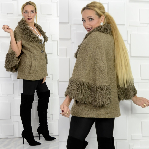 CHIC CAPE COAT ** more colors available** - Picture 2 of 4