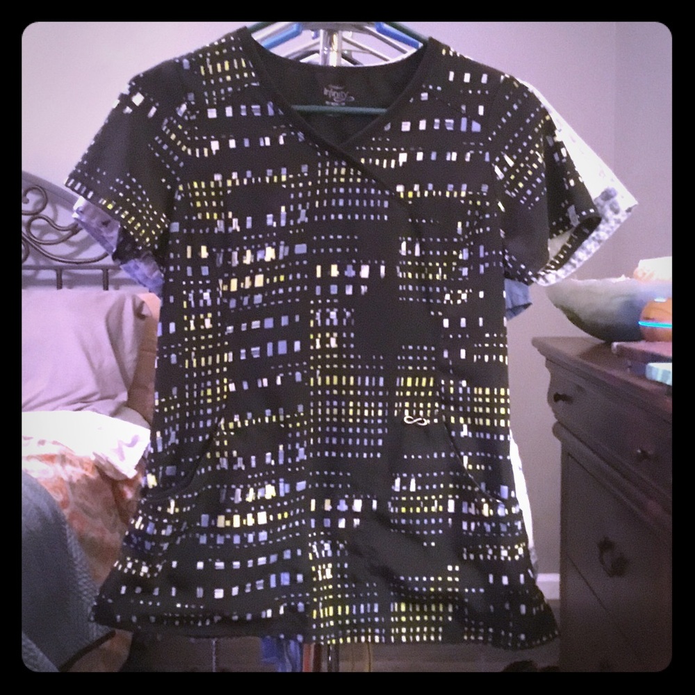Infinity Scrub Top