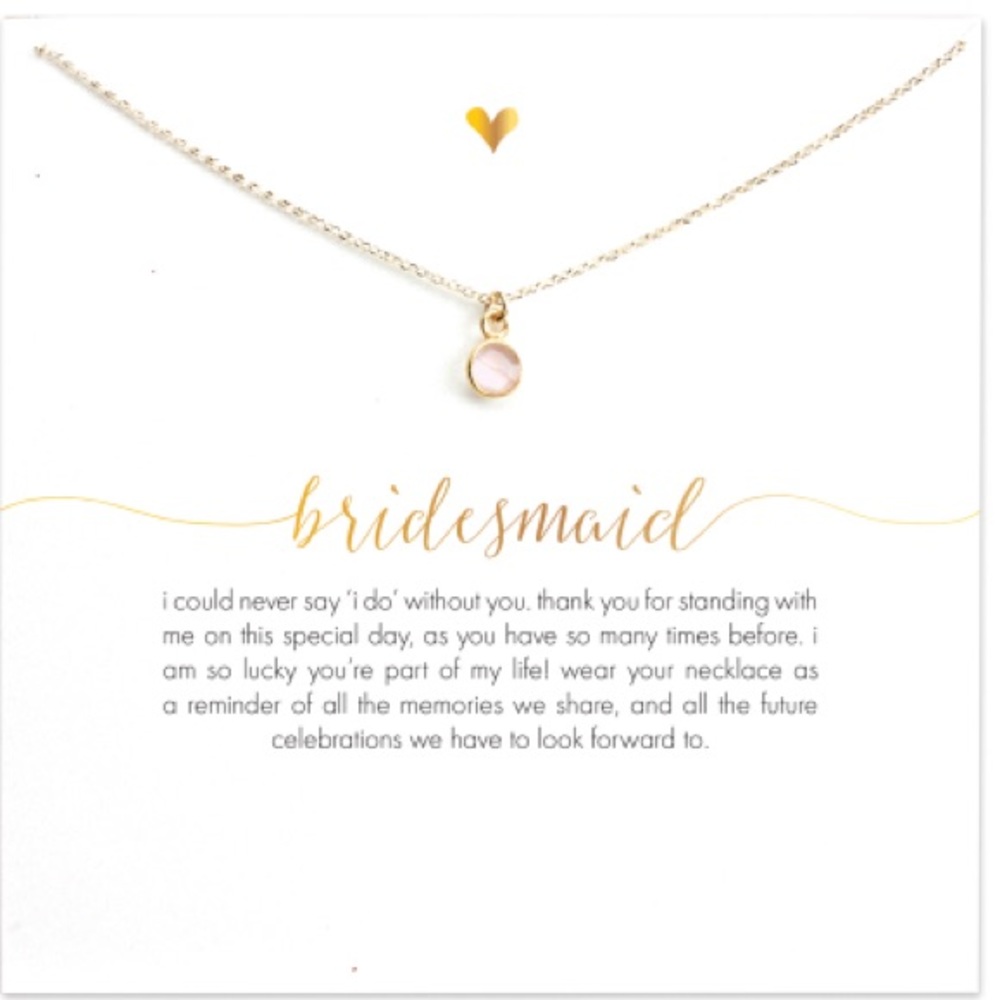 Bridesmaid Necklace