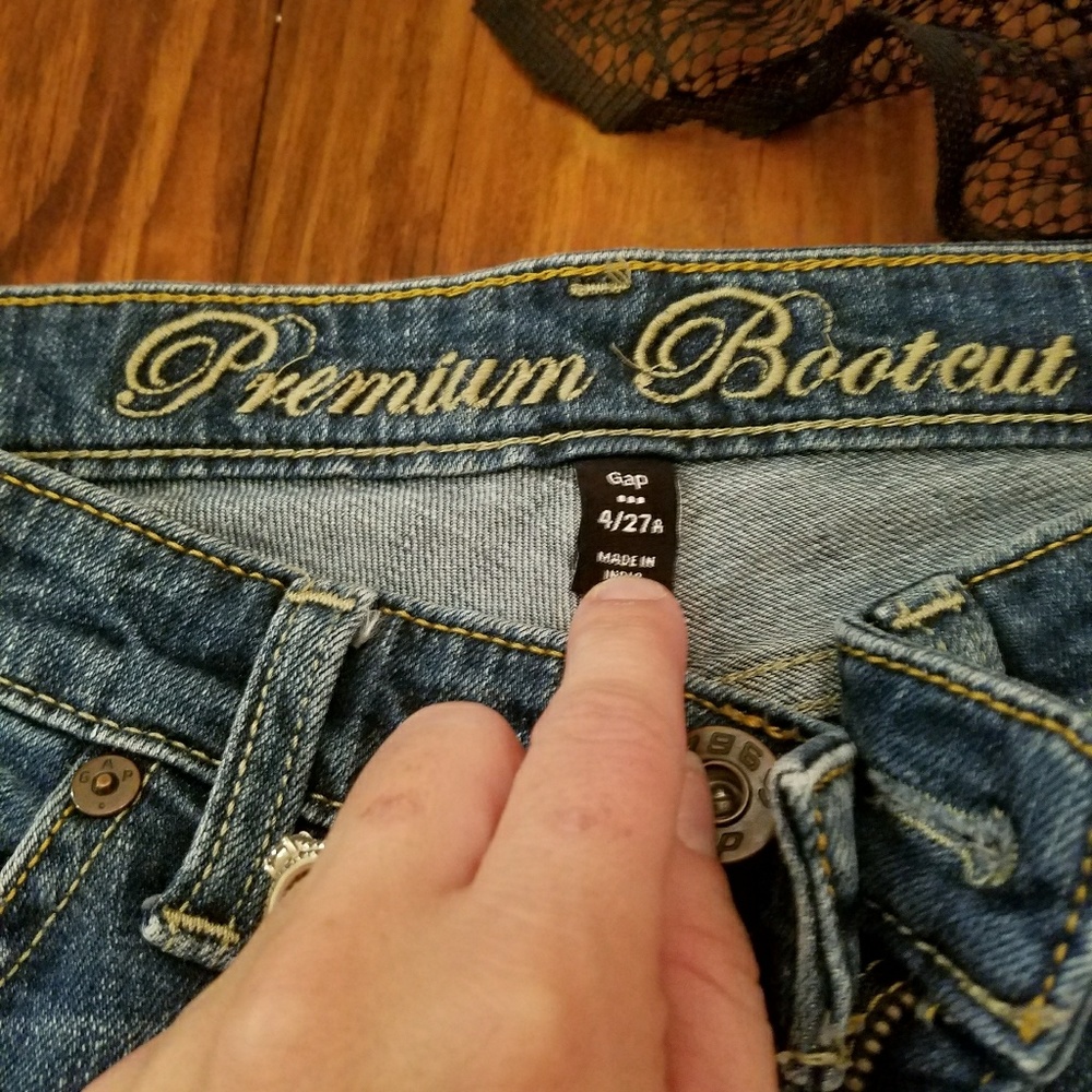 Gap premium bootcut jeans