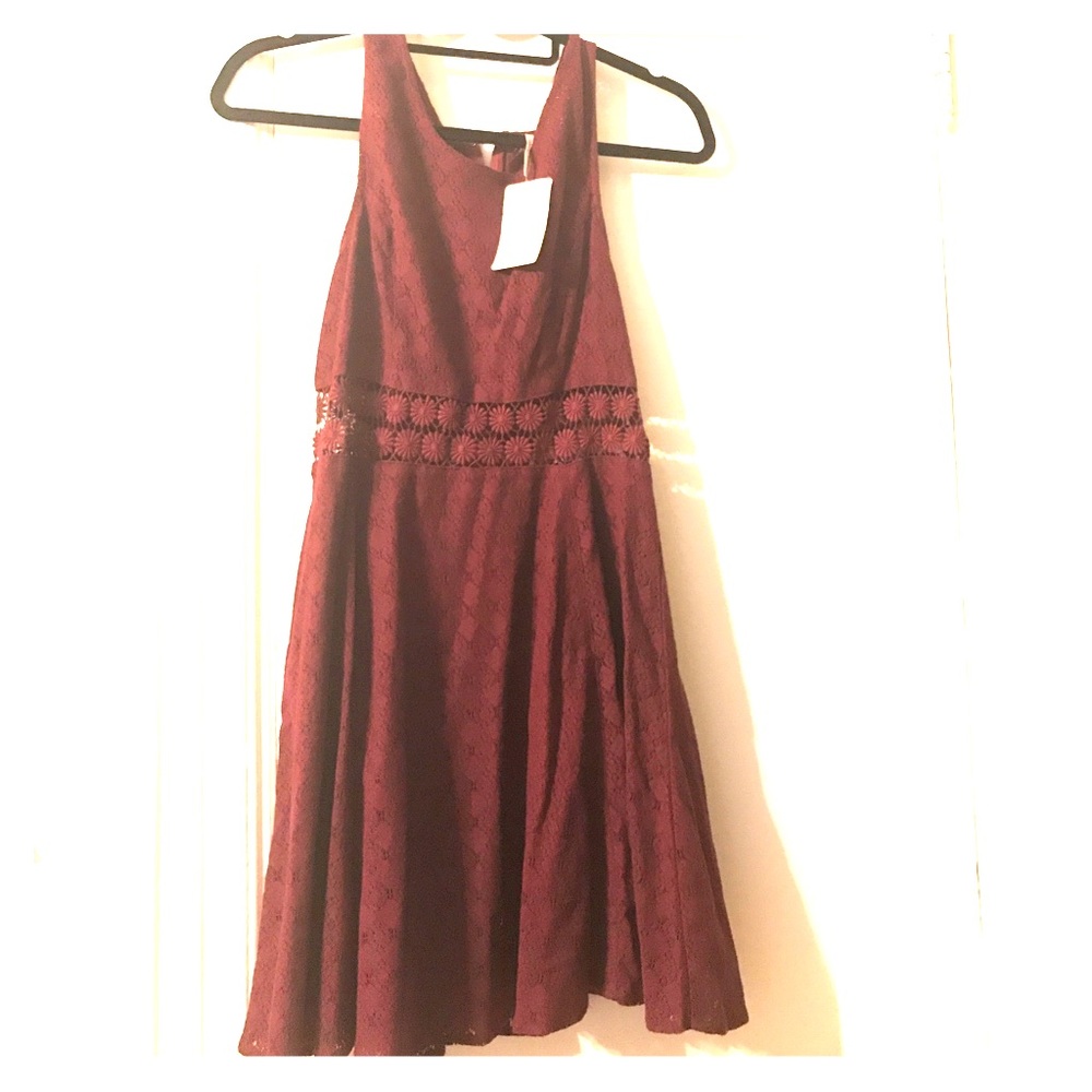 Flirty floral Free People dress- size 10