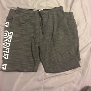 PINK joggers  (grey)