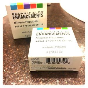 Rodan+Fields ENHANCEMENT Mineral Peptides. Light.