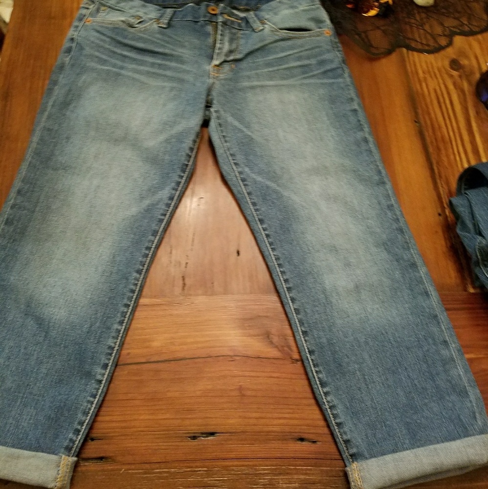 Lucky brand boyfriend crop