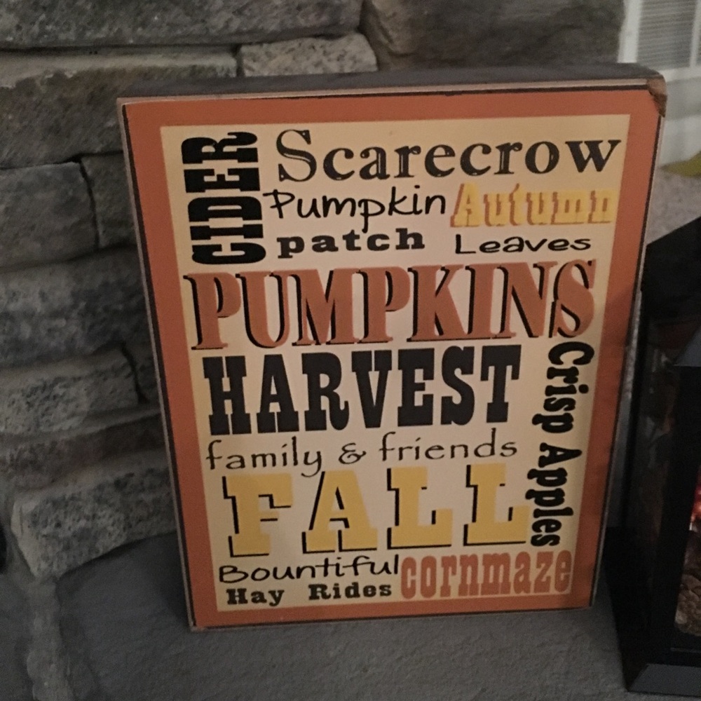 Fall sign