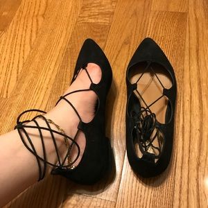 Black Mossimo Flats