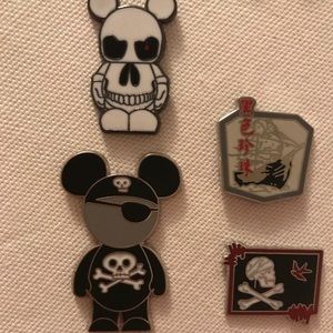 Pirate Disney Pin Bundle