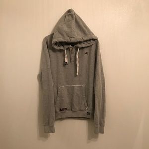 Superfly Vintage Gray Hoodie Size Large