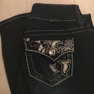 < Cato Contemporary Dark Denim Jean