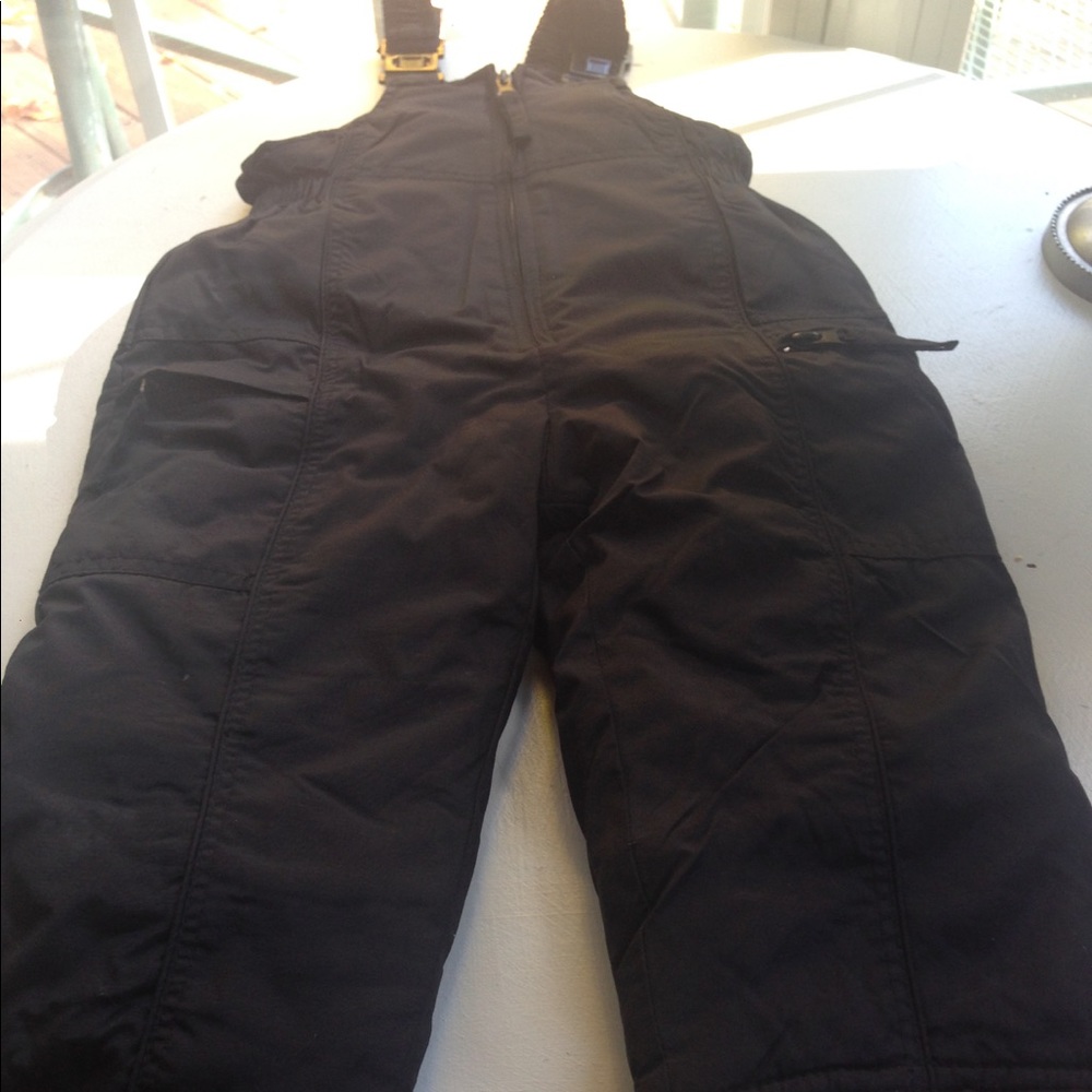 Climate Control black snow bibs