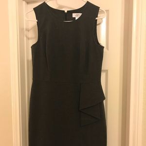 Loft sleeveless dress with ruffle