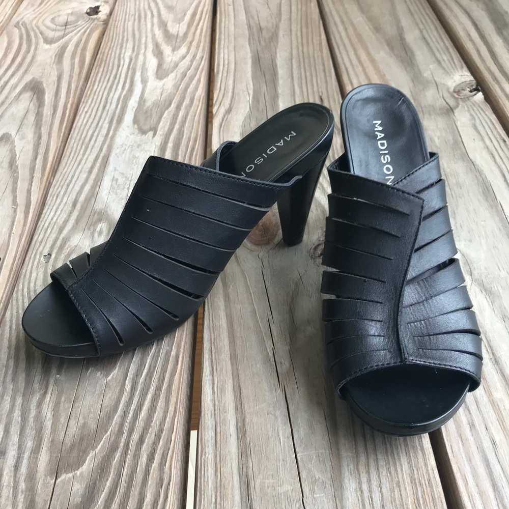 Madison Strappy Mules