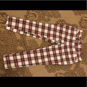 Old Navy plaid capris