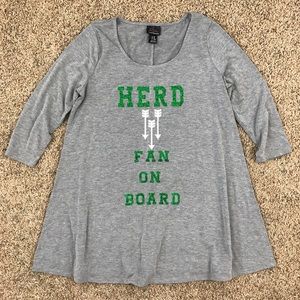 Oh Baby Maternity Marshall University Tee Shirt