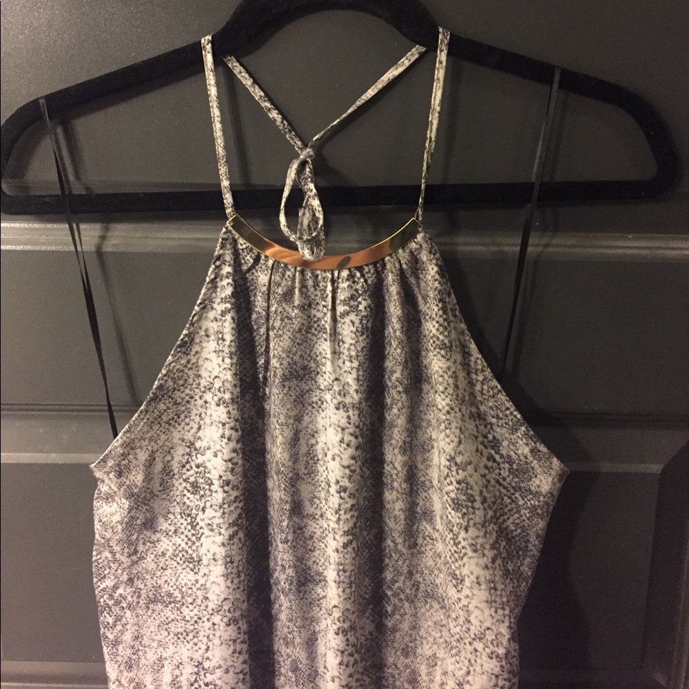 Halter maxi dress