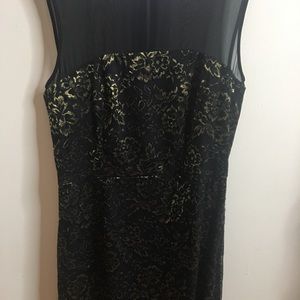 DIANE VON FURSTENBURG - black dress size 6