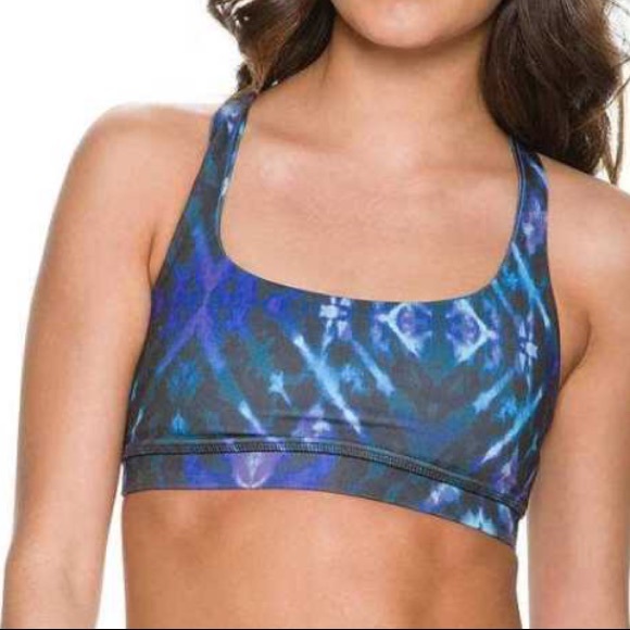 NWT Electric & Rose Speedway compression sport bra - Picture 3 of 8