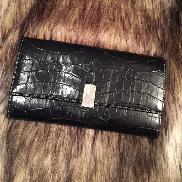 Liz Claiborne Handbags - Snake Skin Wallet.