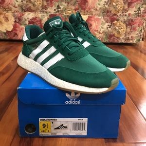 Adidas Green Iniki Runner