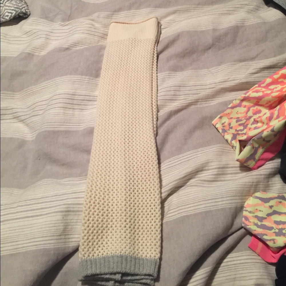 Worn once Lulu thigh high leg warmers