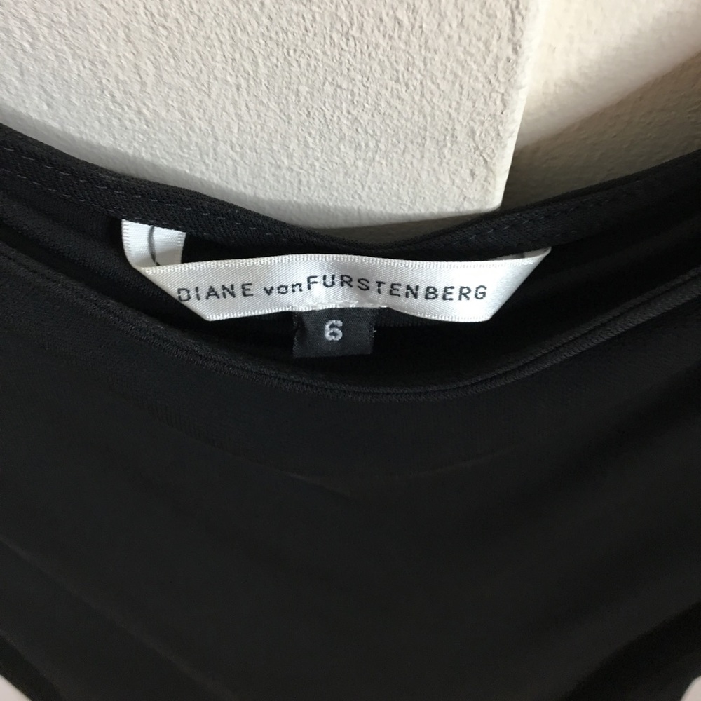 Diane von funstenburg - black dress size 6