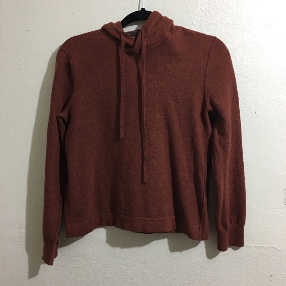 Italian Merino Yarn hoodie