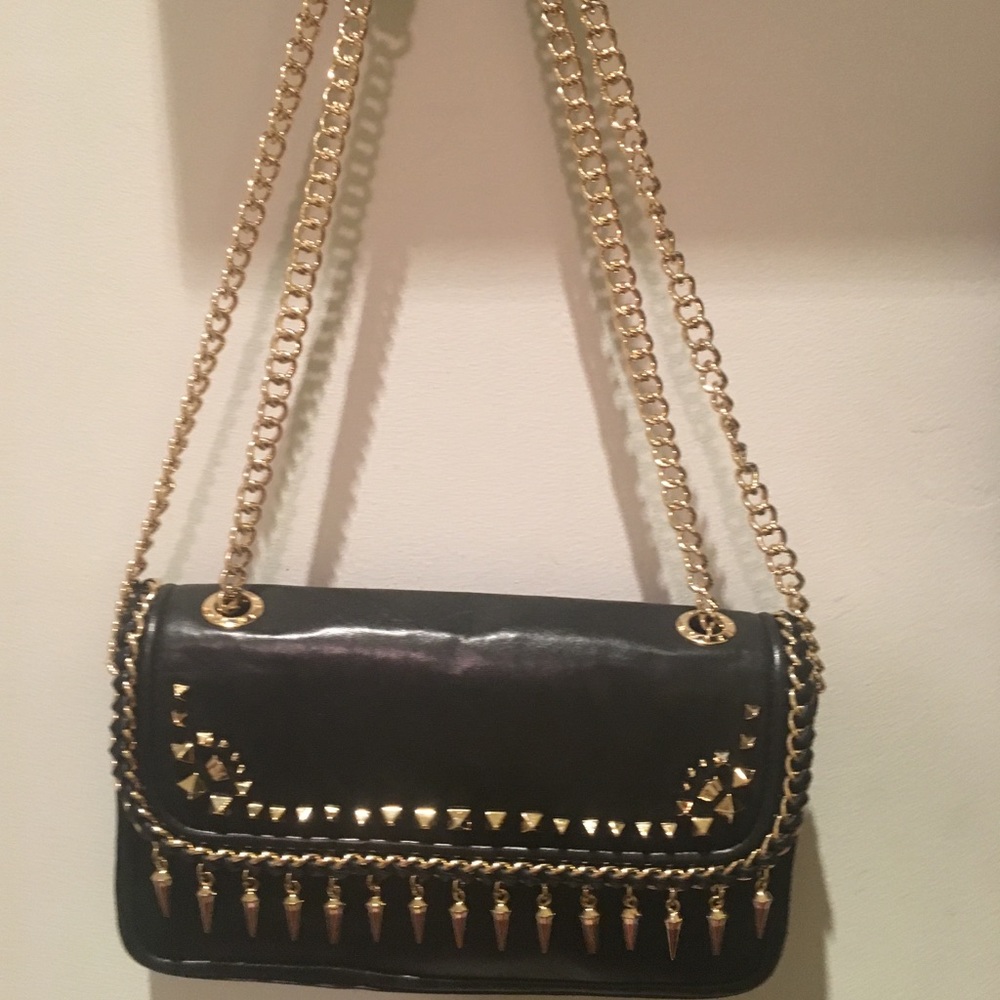 Black soft Henri bendale crossbody