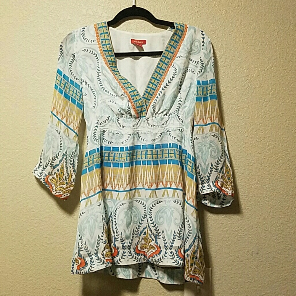 Sundance 100% silk blouse