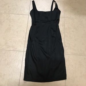 Calvin Klein Satiny Little Black dress