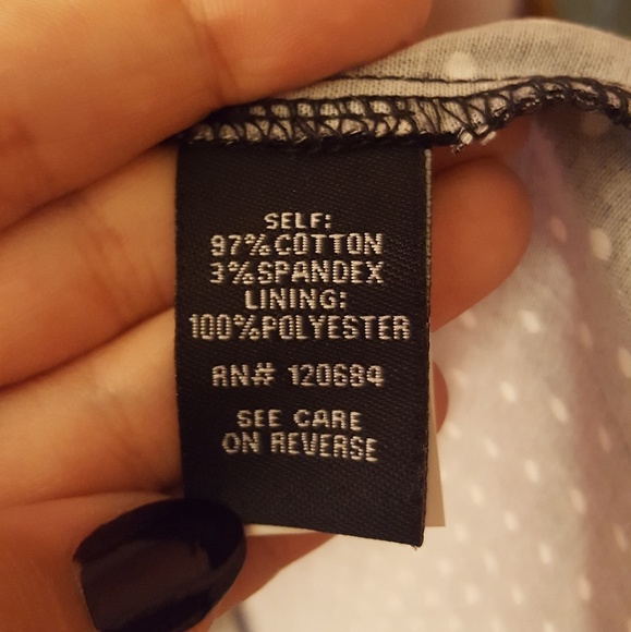 Retro Black and White Polka Dot Dress - Picture 6 of 7