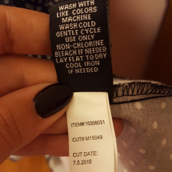 Retro Black and White Polka Dot Dress - Picture 7 of 7