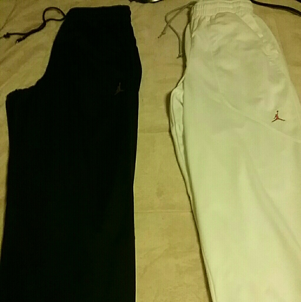 (2) Jordan jogging pants