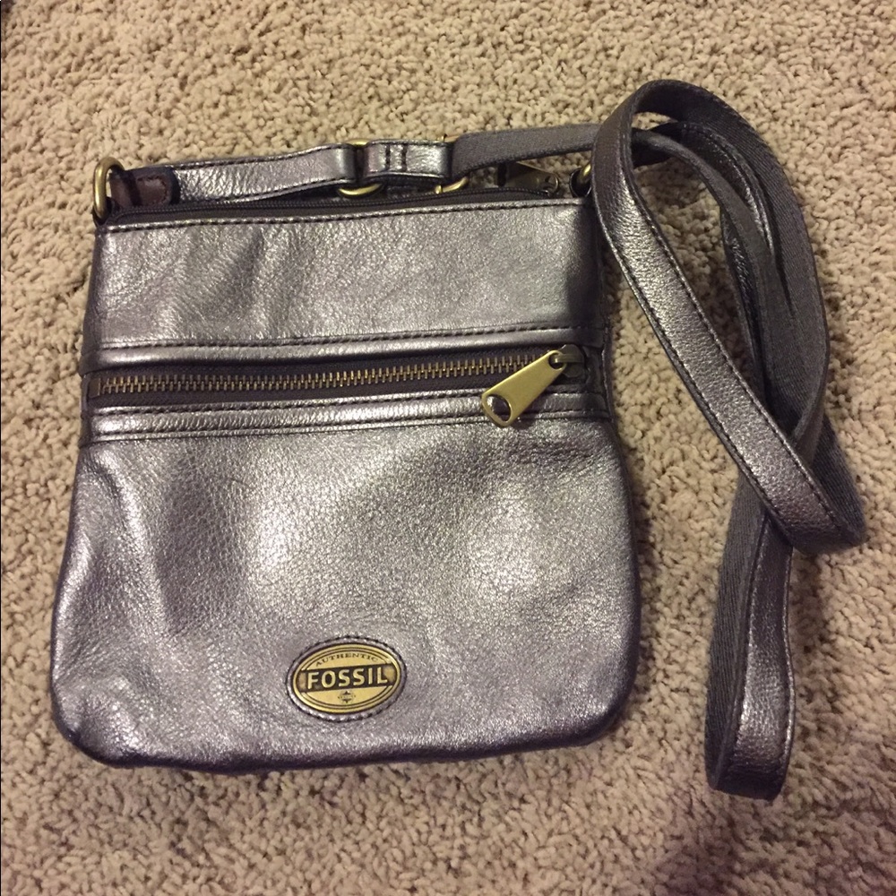 Metallic fossil purse