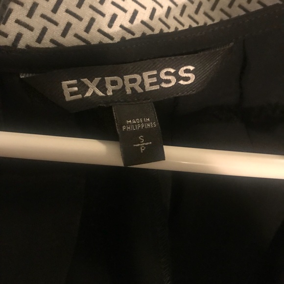 NWOT Express Black Fringe Tank Top - Picture 8 of 8