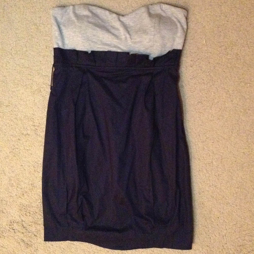 Two-tone Strapless Dress (buy 3 $4 items for $10)