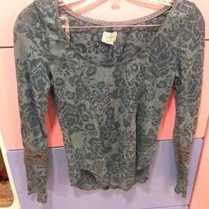 Freepeople long sleeves tee, XS