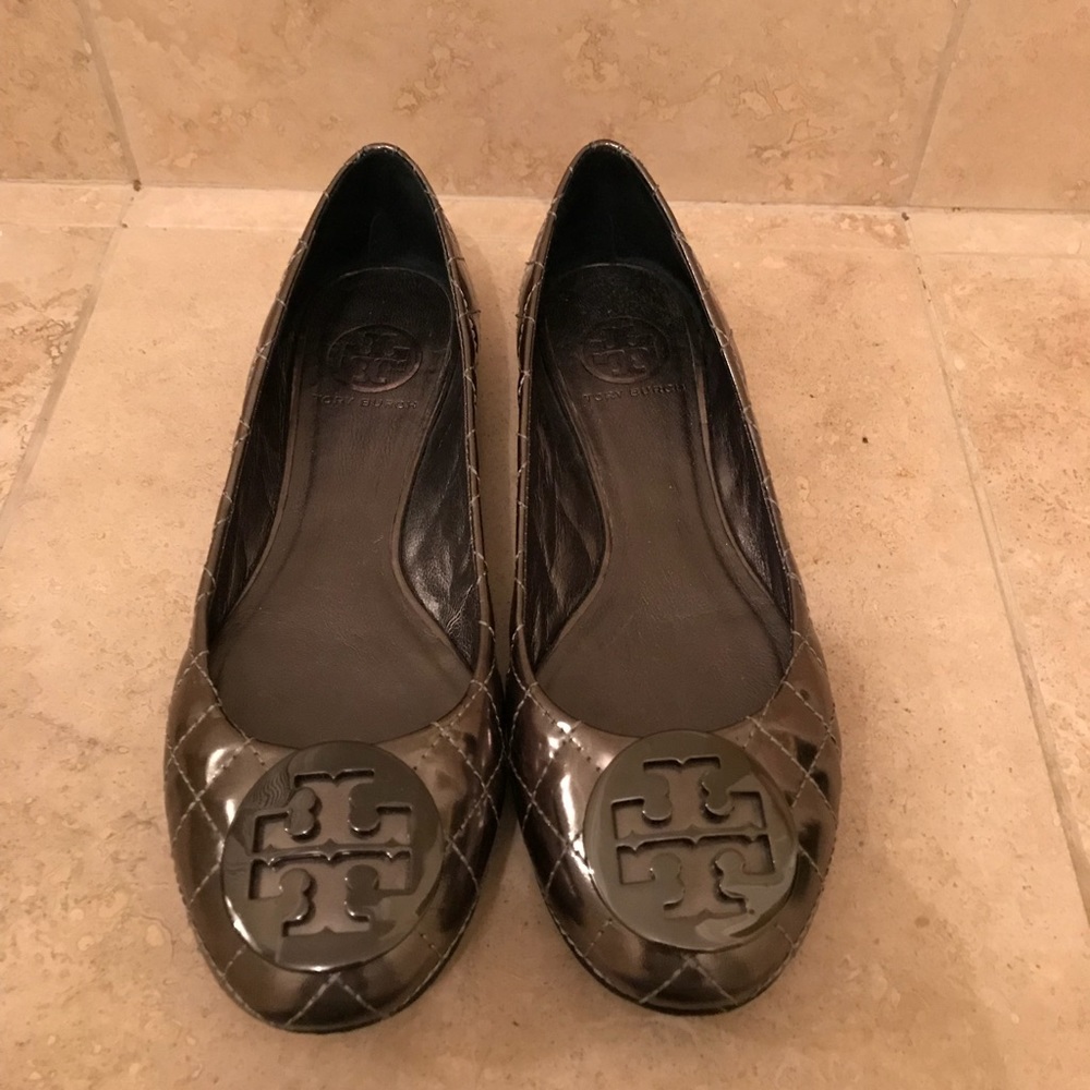 Tory Burch Quinn Quilted Leather Flat