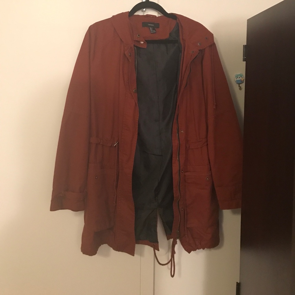Forever 21 long utility Jacket