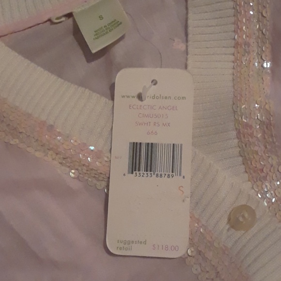 Pink sequenced blouse - Picture 2 of 2