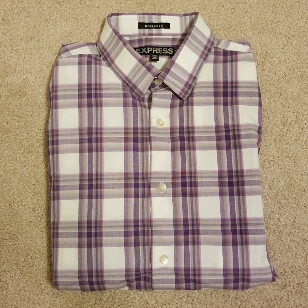 Medium Express button down dress shirt