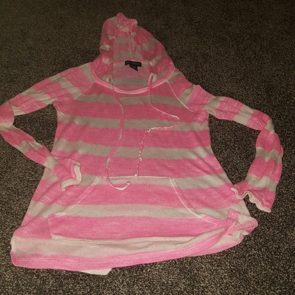 Pink hoodie
