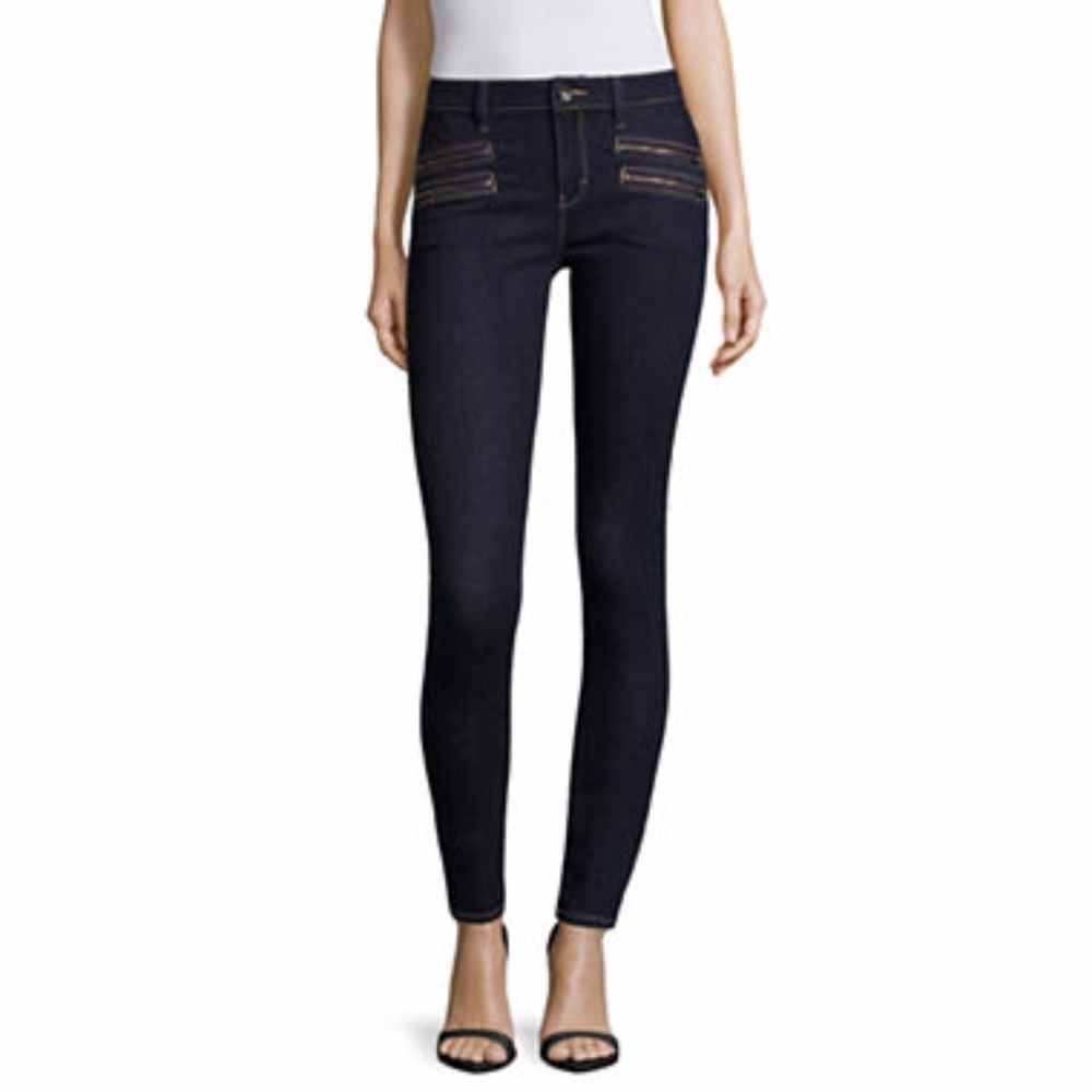 Belle & Sky Zipper skinny jeans 4