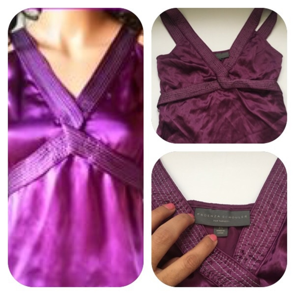 PROENZA SCHOULER for Target plum tank top