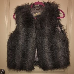 Steve Madden Faux Fur Vest