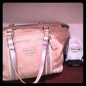 Coach Suede Tote