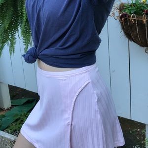 Mini Baby Pink VTG 70s FILA Skirt