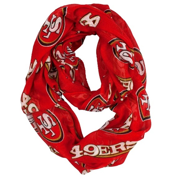 💜San Francisco 49ers scarf💜 NFL - Picture 1 of 2