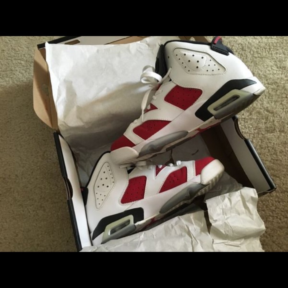 Air Jordan 6's Carmines