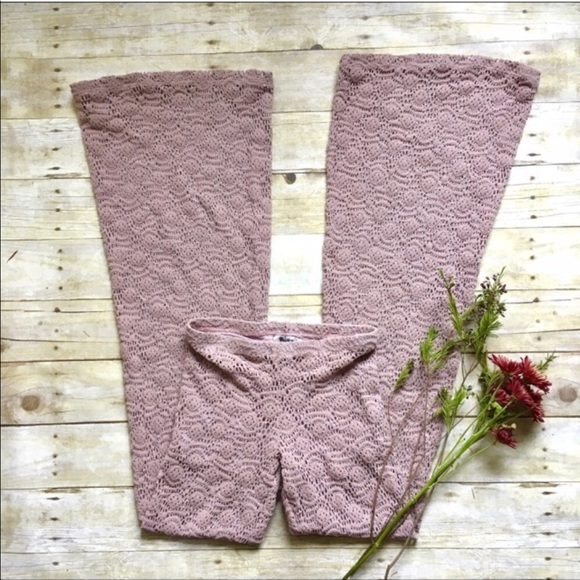 RARE!! Free people Spanish lace pant - Picture 3 of 5