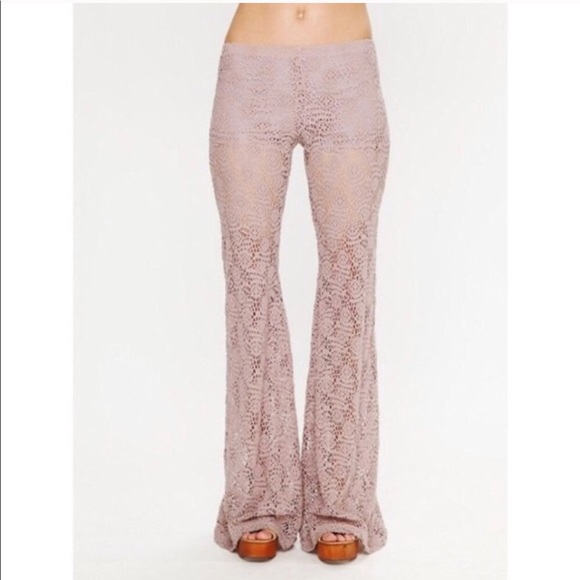 RARE!! Free people Spanish lace pant - Picture 4 of 5